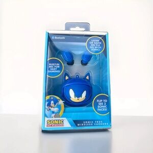 Sonic The Hedgehog 3 Faces Bluetooth True Wireless Earbuds SEGA NIB Free Ship